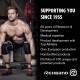 
                                        Наколенка REHBAND Power Max 7mm (1 брой)-Carbon/Black