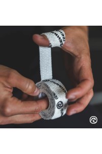 Тейп за пръсти RX Athletic Power-Wrap 25mm, Hookgrip Tape-REHBAND-3бр в опаковка-Бял