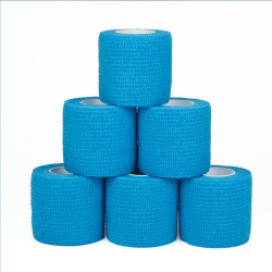 Тейп за пръсти самозалепващ- Rx Athletic Cohesive Tape (6 ролки )-Rehband 