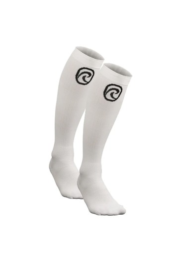 Спортни компресионни високи чорапи QD Compression Socks Pro – Rehband-Бели Cross-Training