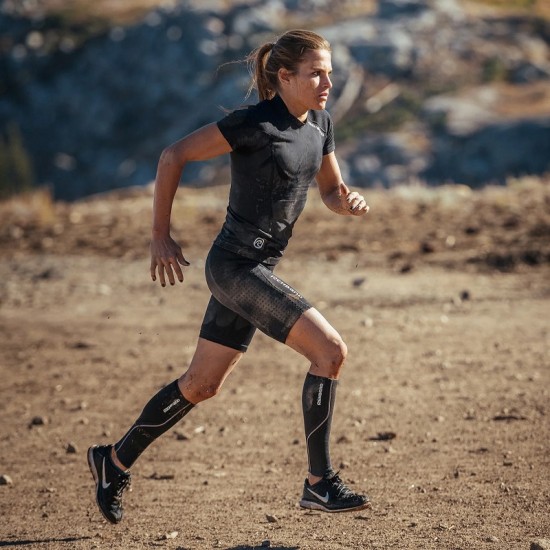 
                                        Rehband QD Shin & Calf Compression Sleeve 3 mm – Single Piece