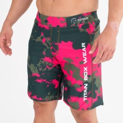Къси панталони Endurance Clash Pink/Green Titan Box Wear