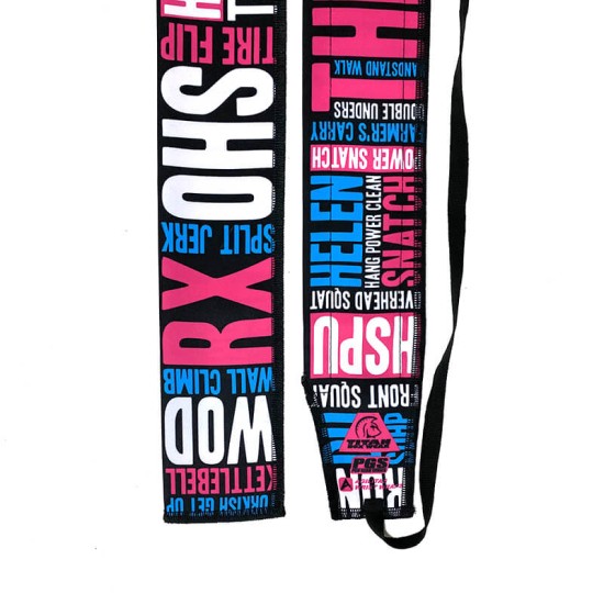 
                                        Agilitas Wrist Wraps (Box Lingo 3 Pink/Blue) Titan Box Wear