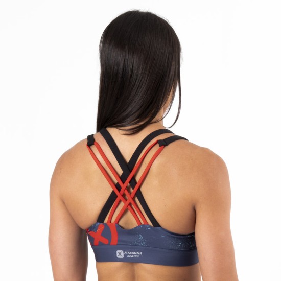 
                                        Спортно бюстие Xtamina Cross-Lite CF Forever Titan Box Wear