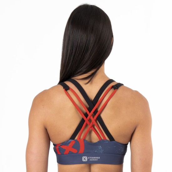
                                        Спортно бюстие Xtamina Cross-Lite CF Forever Titan Box Wear