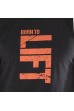 Тениска Ecoactive (Born To Lift Black/Orange) Titan Box Wear Тениска за Cross Training Ecoactive (Born To Lift Black/Orange) Titan Box Wear Cross-Fit