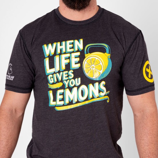 
                                        Ecoactive T-shirt (When Life Gives You Lemons. ) Titan Box Wear