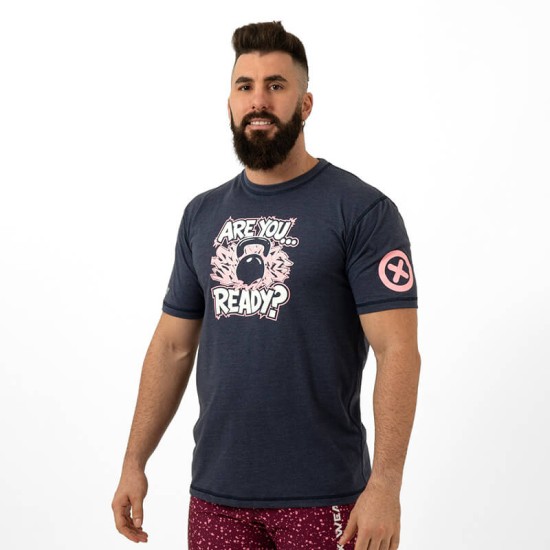 
                                        Спортна тениска  Ecoactive Are You Ready? Titan Box Wear