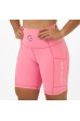 Къс клин AuraLux 6″ с висока талия (Core Glory Pink)) Titan box Wear Cross-Training