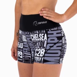 Къс клин AuraLux Booty с висока талия (Box Lingo 3 Dark) Titan box Wear