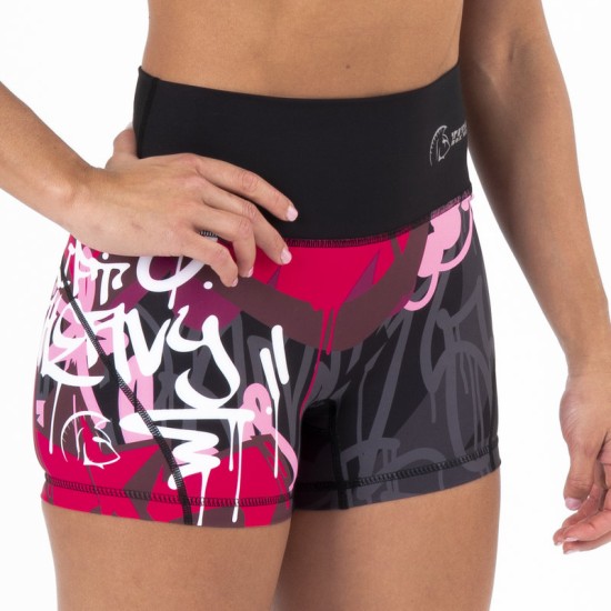 
                                        AuraLux Booty High-Waisted Shorts (Lift Heavy)Titan Box Wear