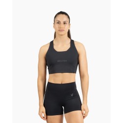 Bra high neck Holo Black- Velites