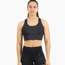 Bra high neck Holo Black- Velites