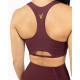 
                                        Спортно бюстие HOLO с ниско деколте -Pomegranate- Velites
