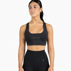 Bra low neck Holo Black- Velites