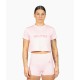 
                                        Women’s Crop Tee HOLO – Bubblegum | Velites