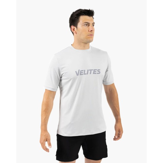 
                                        T-Shirt Holo for Men Grey- Velites