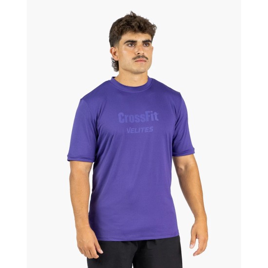 
                                        Мъжка тениска T-Shirt Holo-CrossFit®-Witchy Purple Velites