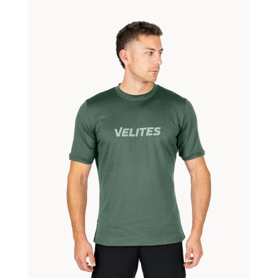 
                                        T-Shirt Holo for Men Pine Green- Velites