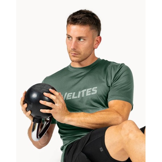 
                                        T-Shirt Holo for Men Pine Green- Velites