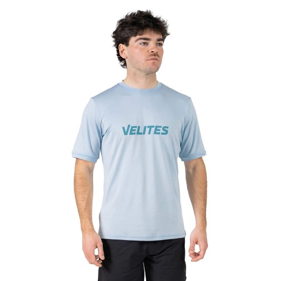 
                                        Мъжка тениска T-Shirt Holo Светло синя Velites
