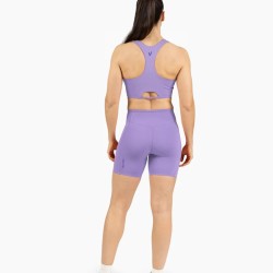 Клин HOLO Medium 7/8 – компресиращ, дишащ и устойчив--нежен, светло виолетов-лилав нюанс-Velites