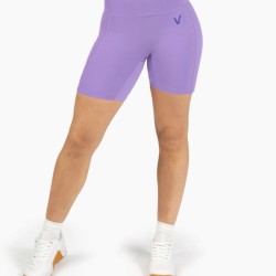 Клин HOLO Medium 7/8 – компресиращ, дишащ и устойчив--нежен, светло виолетов-лилав нюанс-Velites