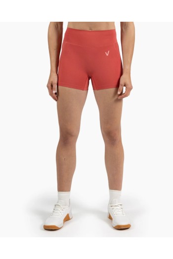 HOLO Short Legging – High-Waisted, Breathable & Compressive- Raspberry- Velites Cross-Training