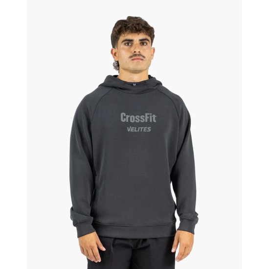 
                                        Hoodie Holo CrossFit®-Black-Velites