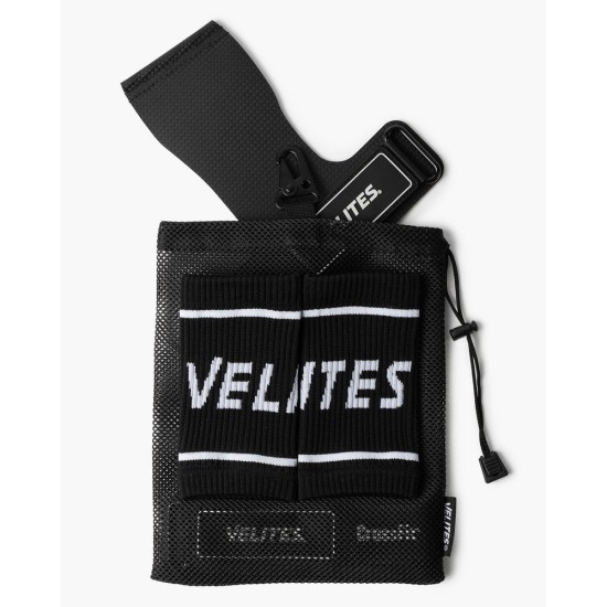 
                                        Грипове за ръце Quad Ultra No Chalk CrossFit® - VELITES-Черни