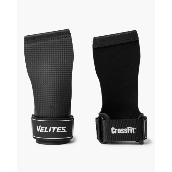 
                                        Грипове за ръце Quad Ultra No Chalk CrossFit® - VELITES-Черни