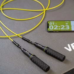 Кабел за тежко въже за скачане VELITES Standard Зелен Cable 4 mm за Jump Rope Earth 2.0