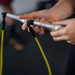 Кабел за тежко въже за скачане VELITES Standard Зелен Cable 4 mm за Jump Rope Earth 2.0