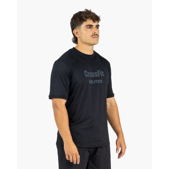 
                                        T-Shirt Holo for Men CrossFit® t-shirt Holo-Black-Velites