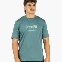 Мъжка тениска T-Shirt Holo-CrossFit®-Pine Green-Velites