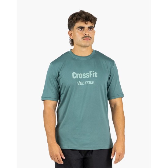 
                                        Мъжка тениска T-Shirt Holo-CrossFit®-Pine Green-Velites