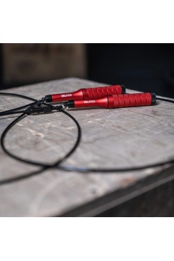 Кабел за тежко въже за скачане VELITES Standard Black Cable 4 mm за Jump Rope Earth 2.0-Черно