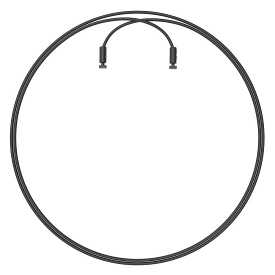 
                                        Кабел за тежко въже за скачане VELITES Standard Black Cable 4 mm за Jump Rope Earth 2.0-Черно