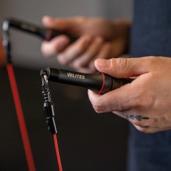 Кабел за тежко въже за скачане VELITES Speed cable 2.5 mm за въже Earth 2.0- Velites-Червено