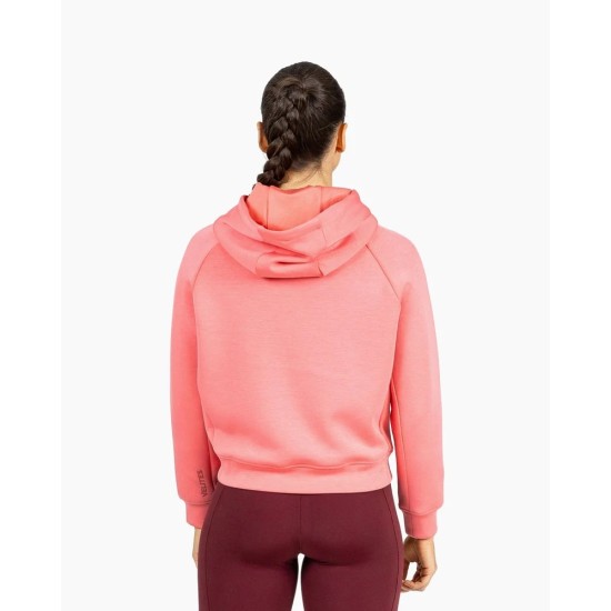 
                                        Crop Hoodie Holo-Raspberry-Velites