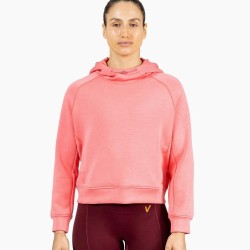 Crop Hoodie Holo-Raspberry-Velites 