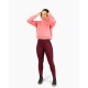 
                                        Crop Hoodie Holo-Raspberry-Velites