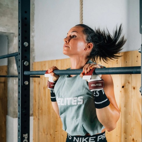 
                                        Quad Ultra Hand Grips VELITES  No Chalk No holes White