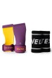 Quad Ultra Hand Grips VELITES  No Chalk No holes Purple Mustard Cross-Training