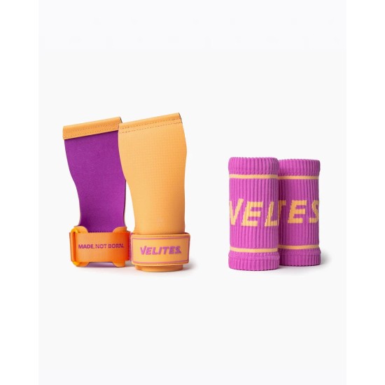 
                                        Грипове за ръце Quad Ultra No Chalk - VELITES-Peach Lilac