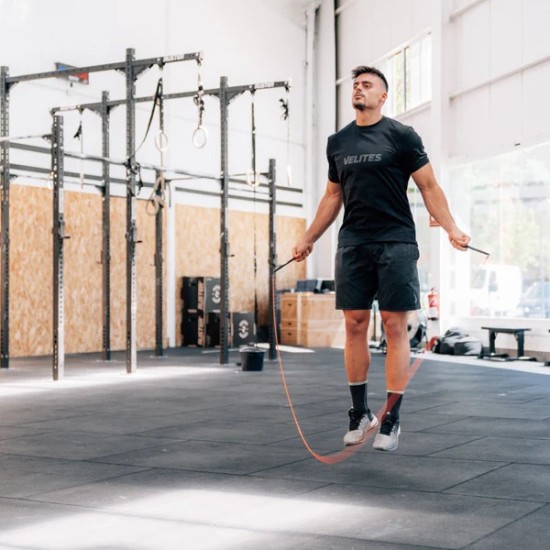 
                                        Въже за скачане Cyclone  -VELITES- TC Черно