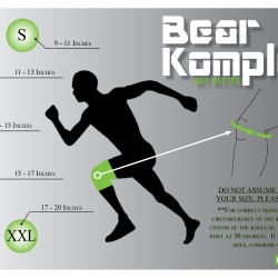 Set Неопренови наколенки Bear KompleX  Черна шарка