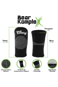 Set Черни наколенки Bear KompleX LITE - 4 mm
