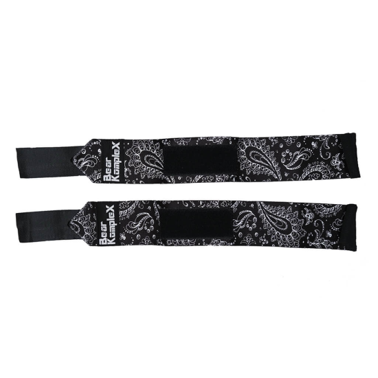
                                        Wrist Support Band Wraps for Weightlifting Bear Komplex-Paisley