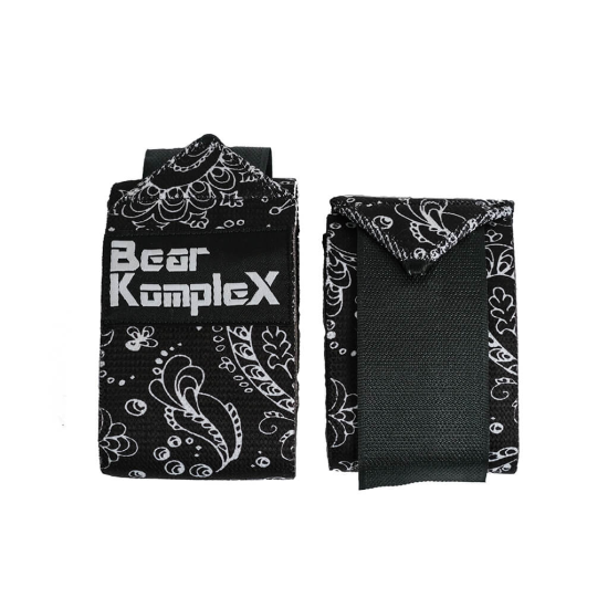 
                                        Wrist Support Band Wraps for Weightlifting Bear Komplex-Paisley